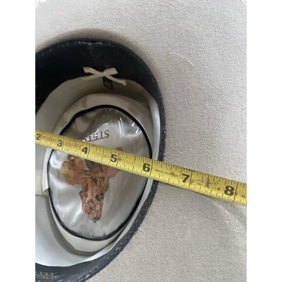 Vintage Stetson John B. Open Road 4X Beaver xxxx Felt Hat 6 3/4 Cowboy Western - Picture 15 of 16